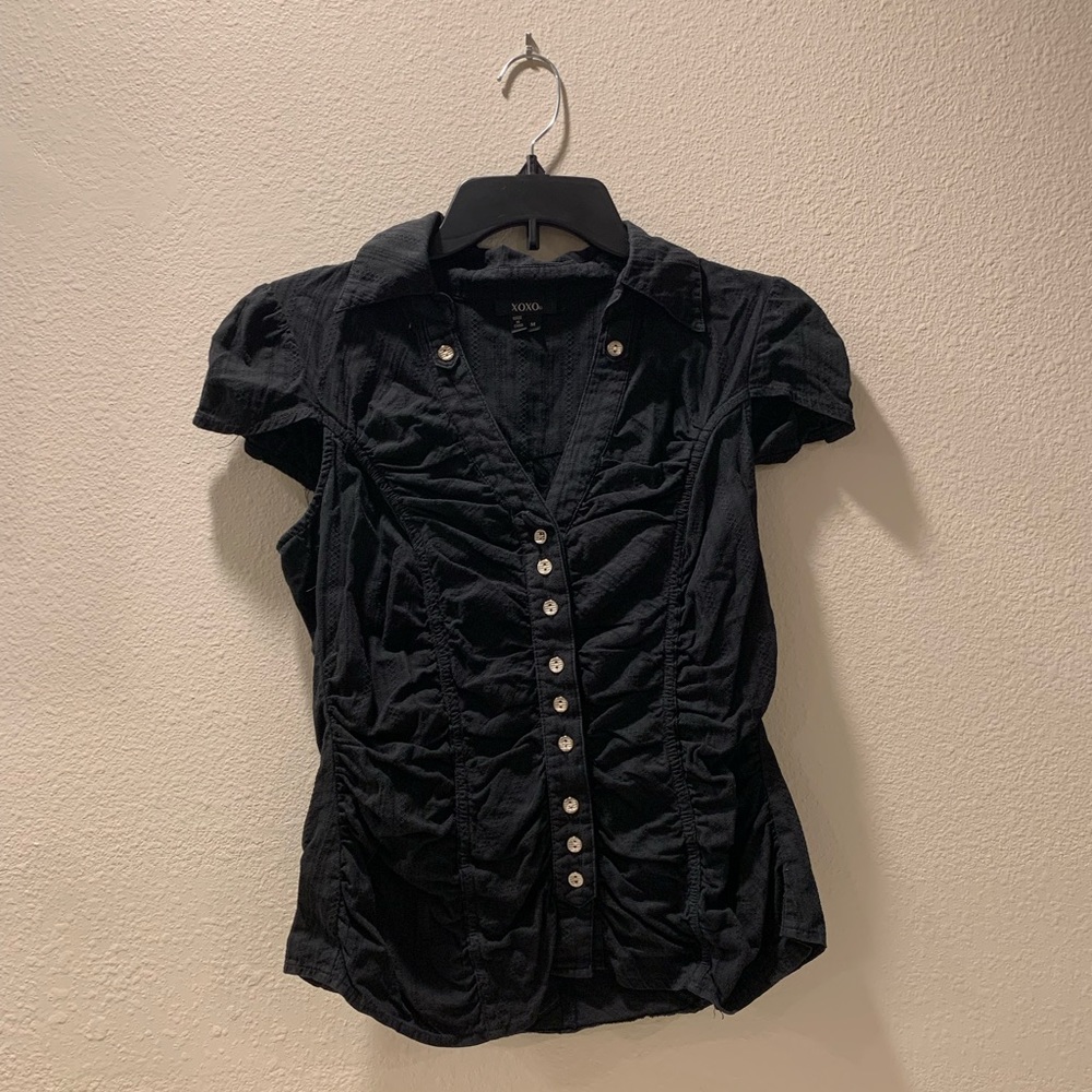 XOXO Black top size M